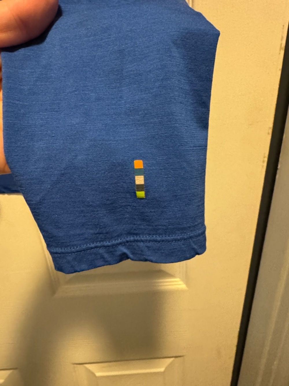 Smartwool Men's Long-Sleeve Crew Shirt - Royal Blue - Picture 4 of 6